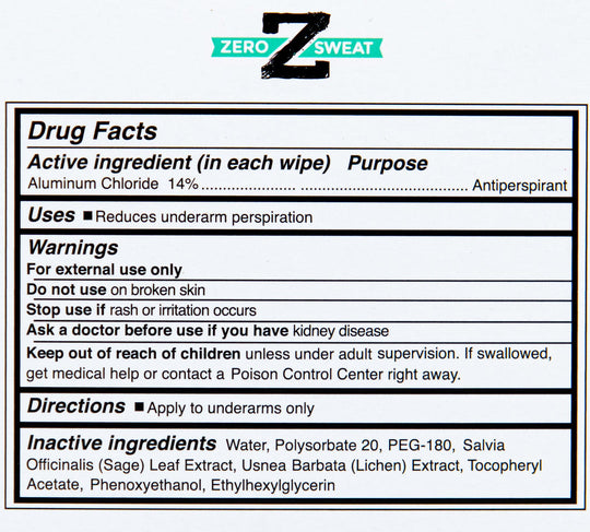 ZeroSweat Hyperhidrosis Control Bundle - Original