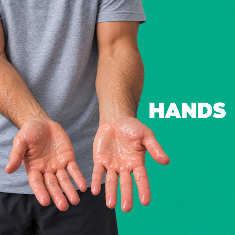 Shake hands confidently