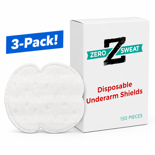 ZeroSweat Underarm Sweat Pads For Excessive Sweating