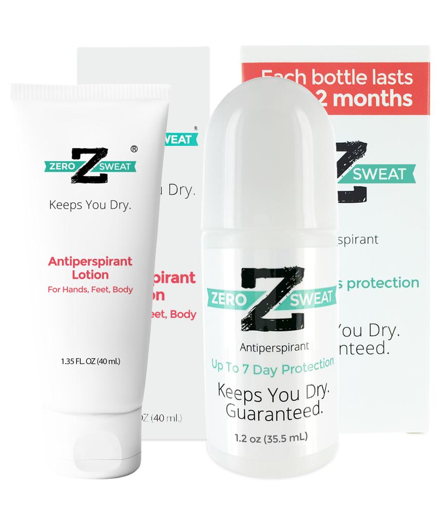 Antiperspirant Combo Pack | (Original Roll-On + Lotion)